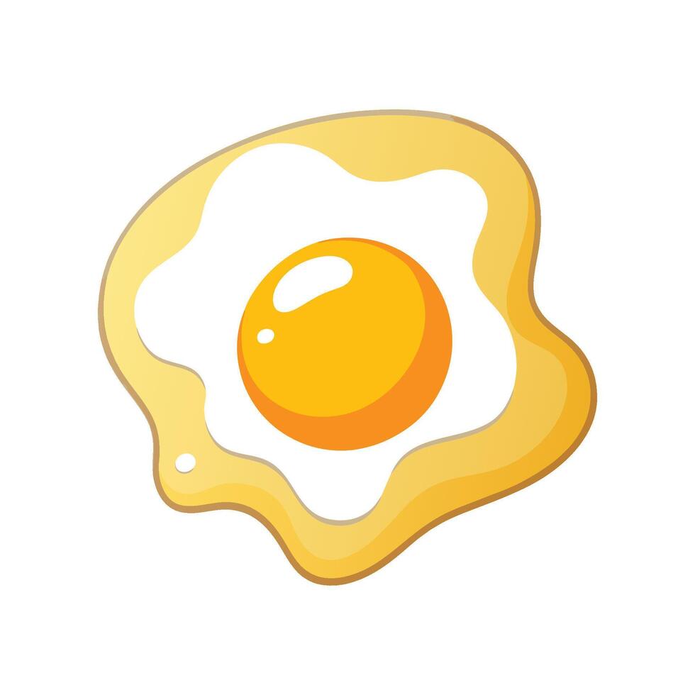 Savory Egg Yolk Mash Meal vector