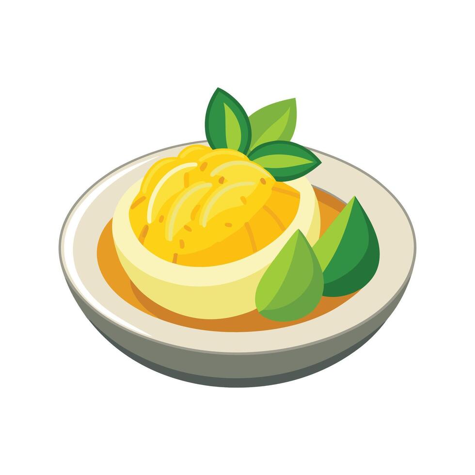 Delicious Jicama Mango Mash Recipe vector
