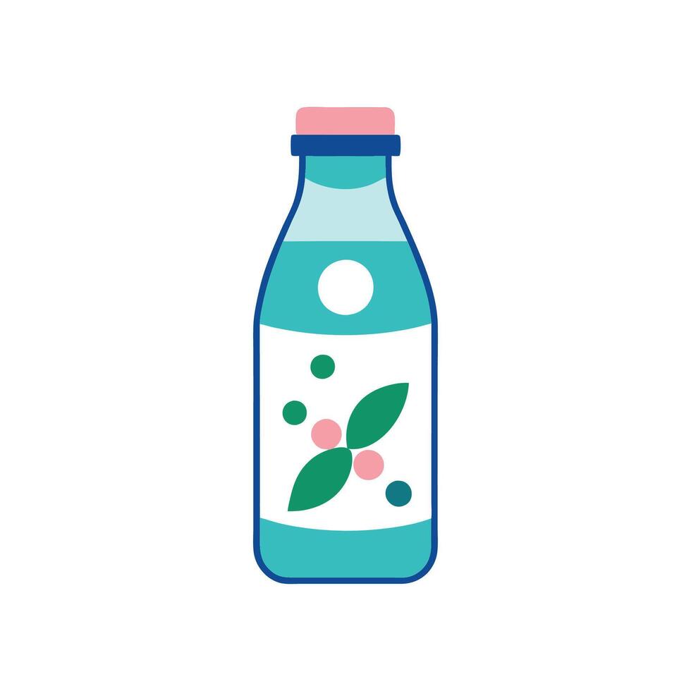 Nutritious Kefir Dish vector