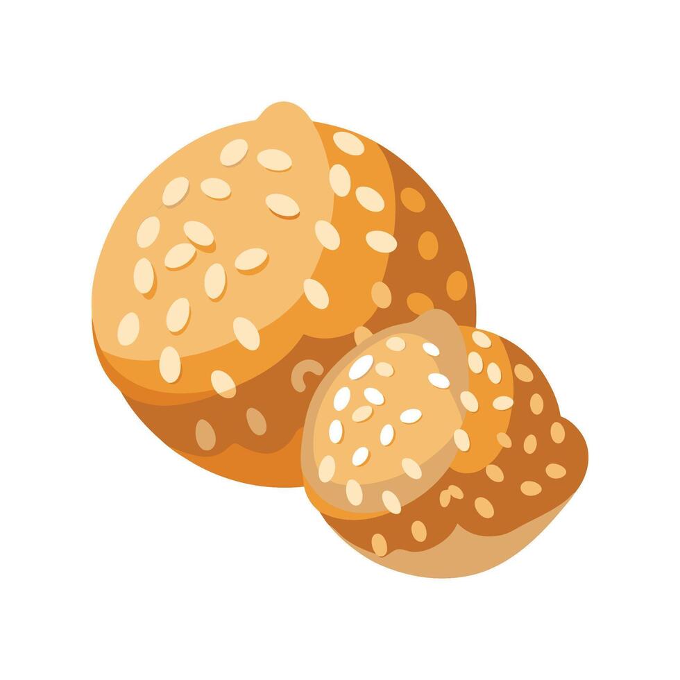 Nutritious Mashed Oats Flaxseed Bites for Every Meal vector