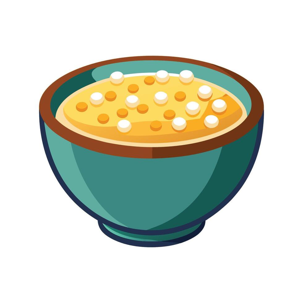 Delicious Millet Porridge for Flavorful Meals vector