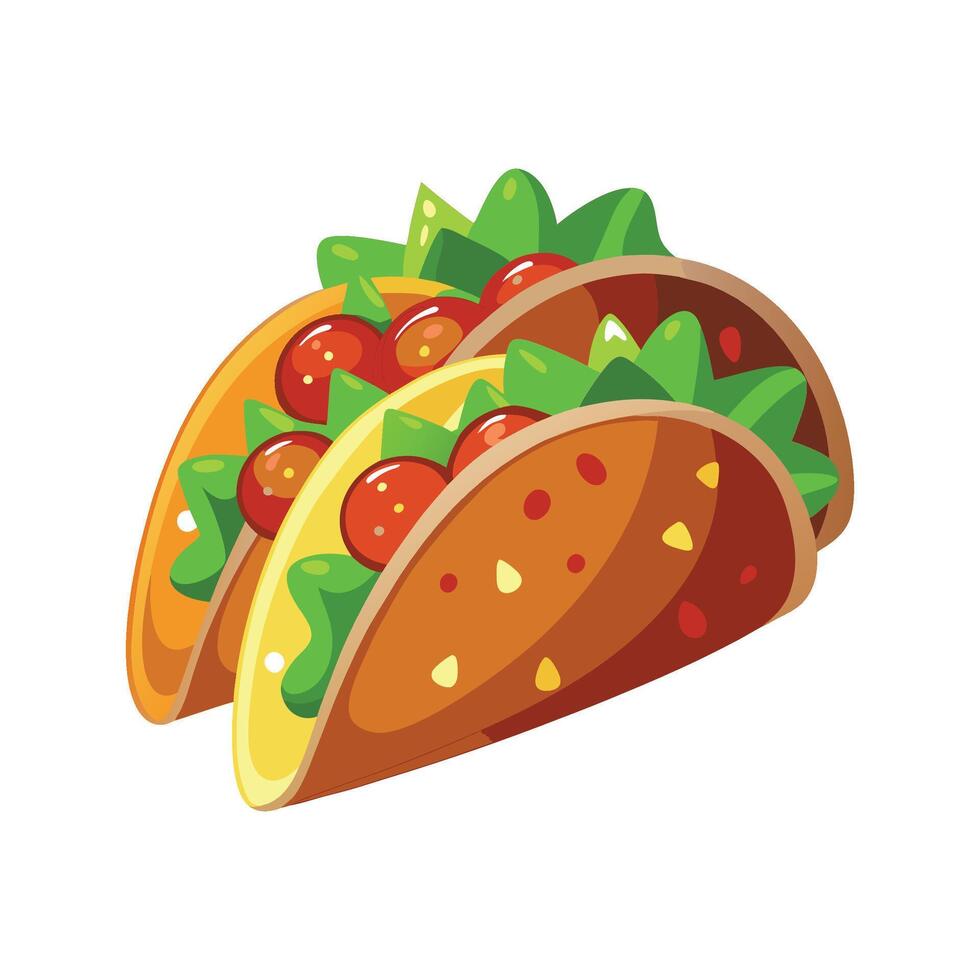 Savory Mini Mashed Bean Tacos for Quick Meals vector