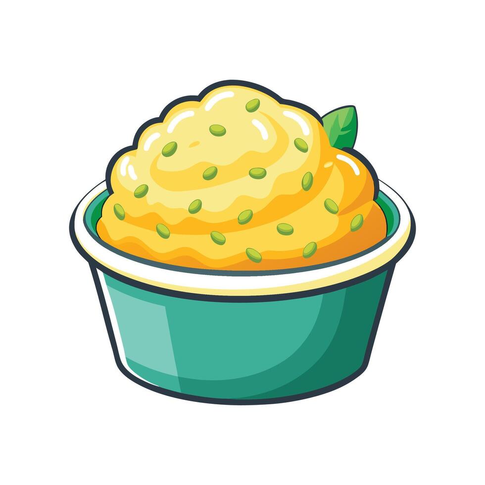 Creamy Mini Mashed Potatoes for Every Meal vector