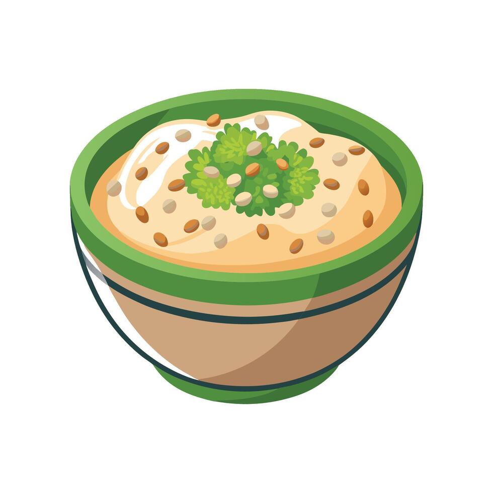 Flavorful Quinoa Mash for Cooking vector