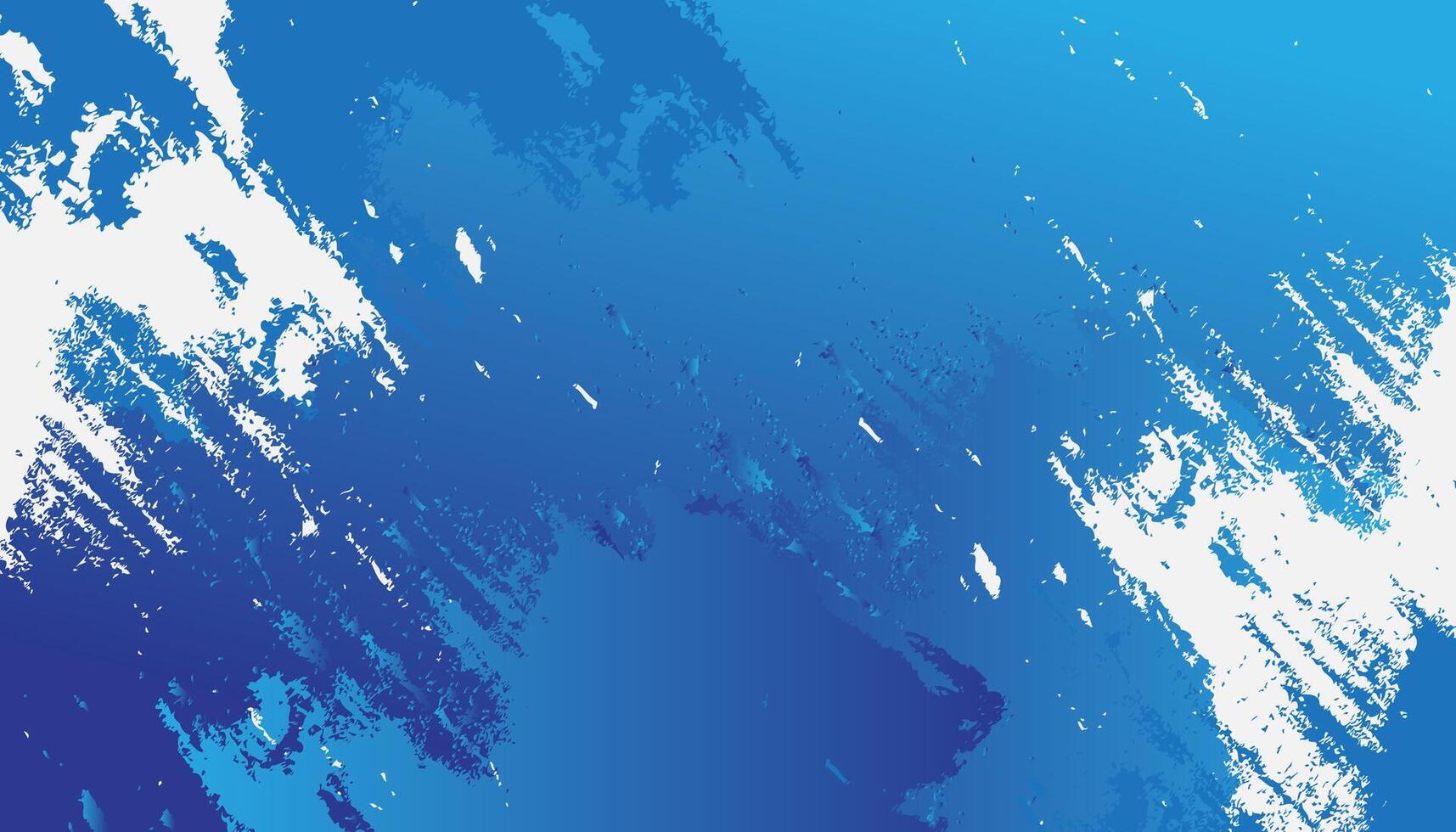 Abstract Blue Gradient Splash Background vector