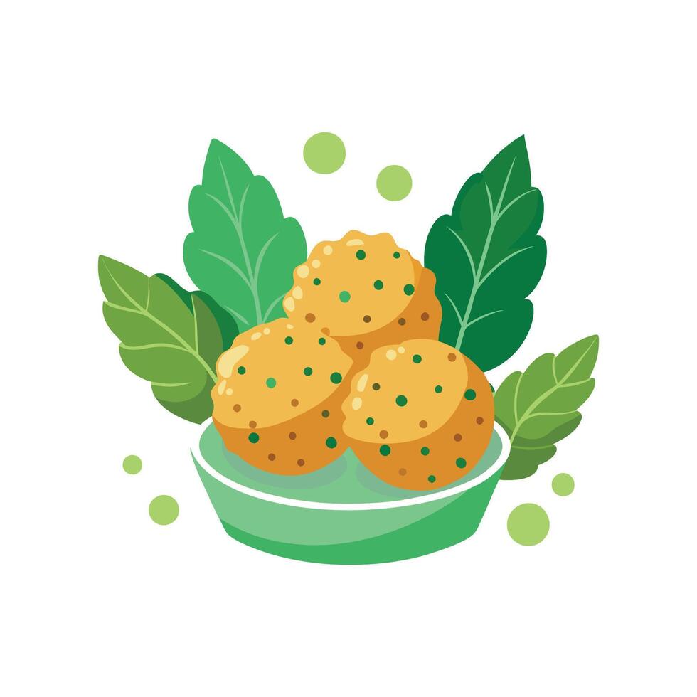 Savory Quinoa Spinach Bites for Healthy Eating vector