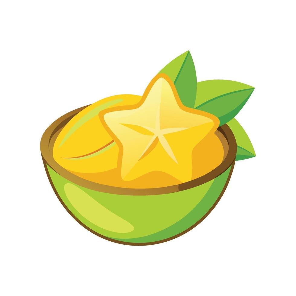 Delicious Starfruit Puree Recipe vector