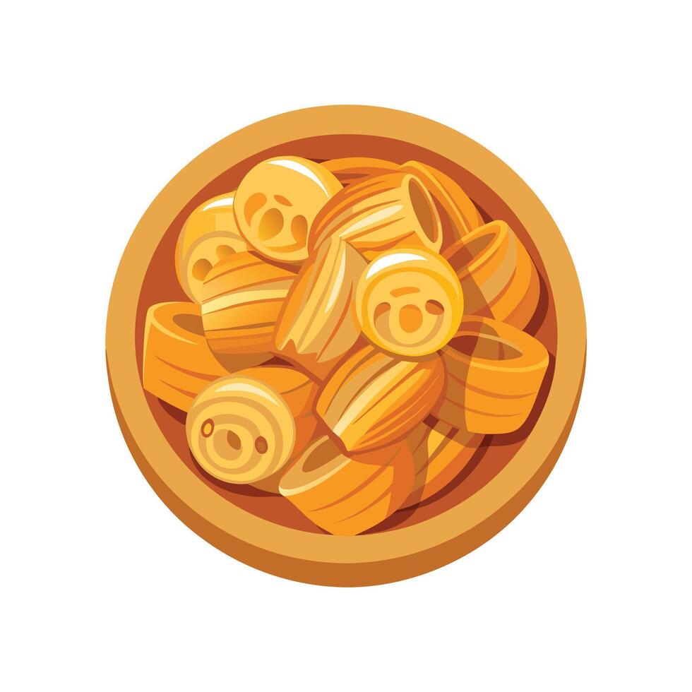 Savory Whole Wheat Pasta Bites for Healthy Eating vector