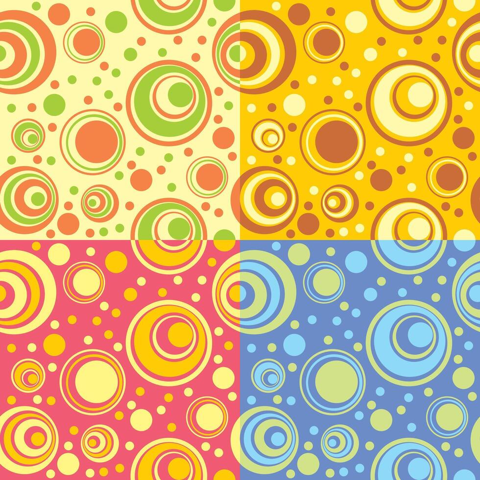 Seamless abstract backgrounds. vector