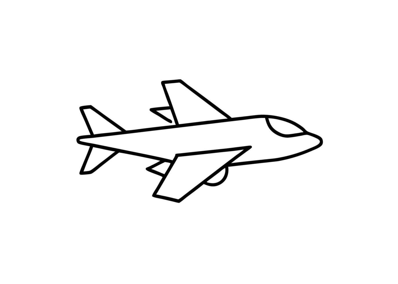 Clean abstract airplane render displaying sleek design for aviation excellence vector