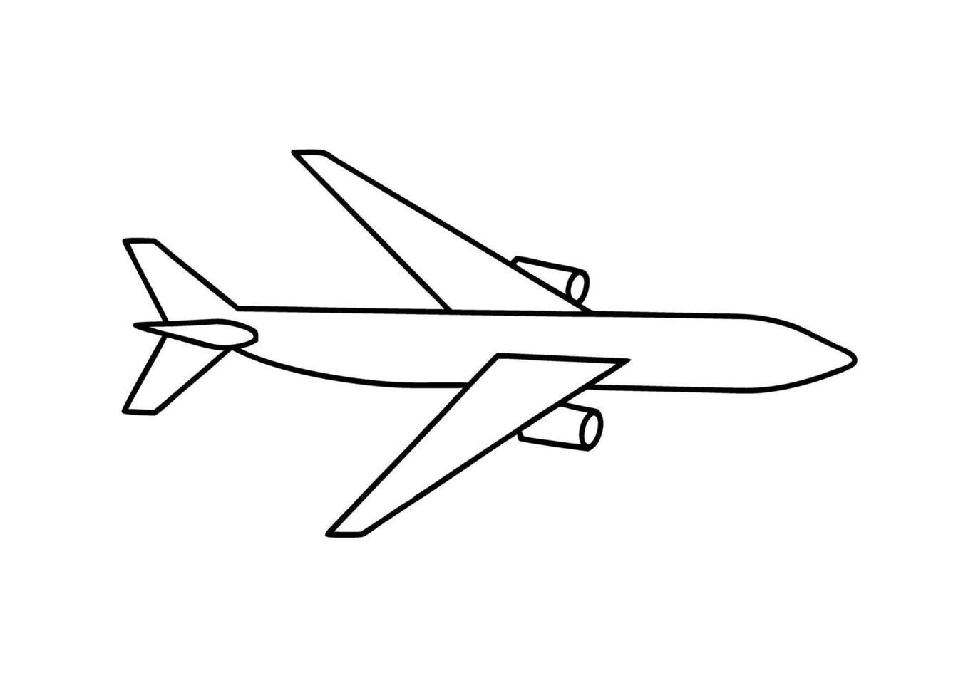 Modern minimalist sketch illustrating a single commercial design for buyers vector