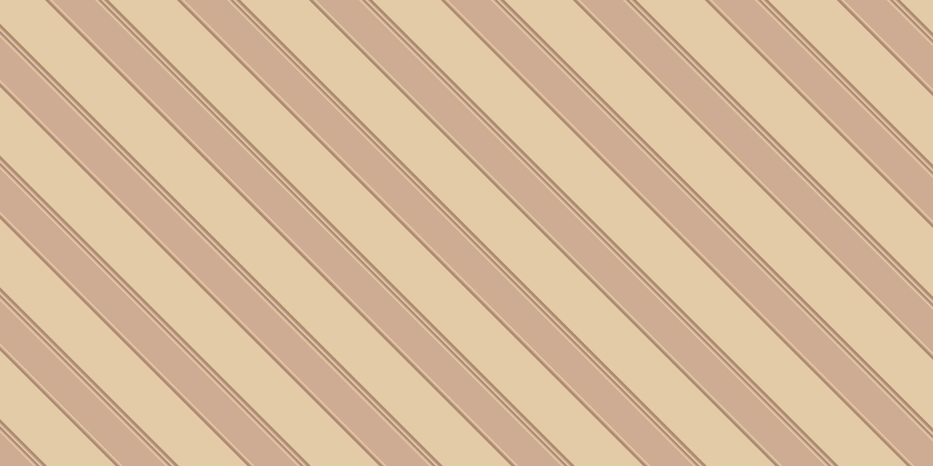 Warm Mushroom Diagonal Stripes with Light Light Peach accents Background vector