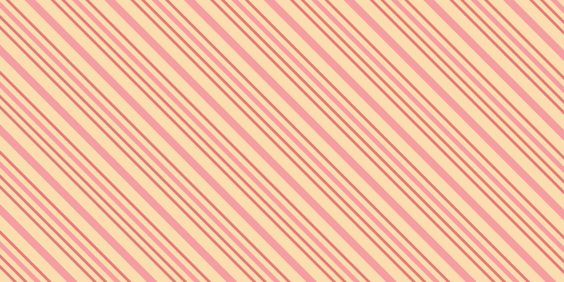 Modern Deep Light Peach Diagonal Stripes Background vector