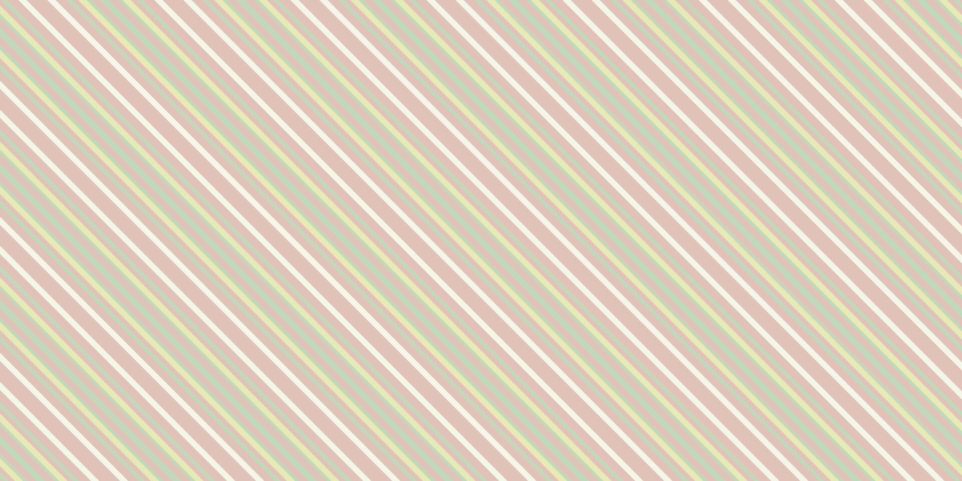 Dusty Pinkish Grey and Muted Greenish Grey Diagonal Stripes Background vector