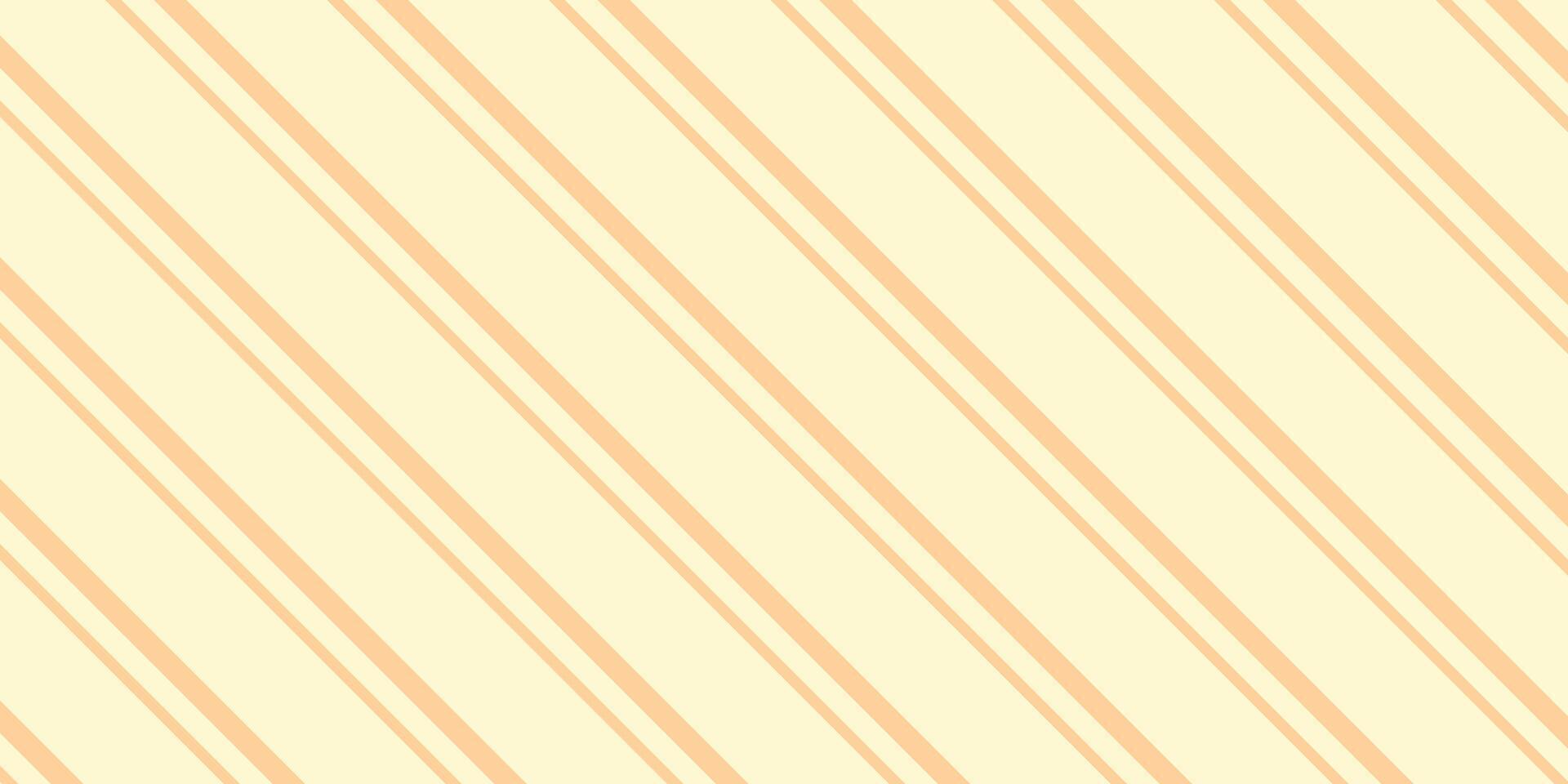 Modern Diagonal Stripes in Deep Light Peach tones Background vector
