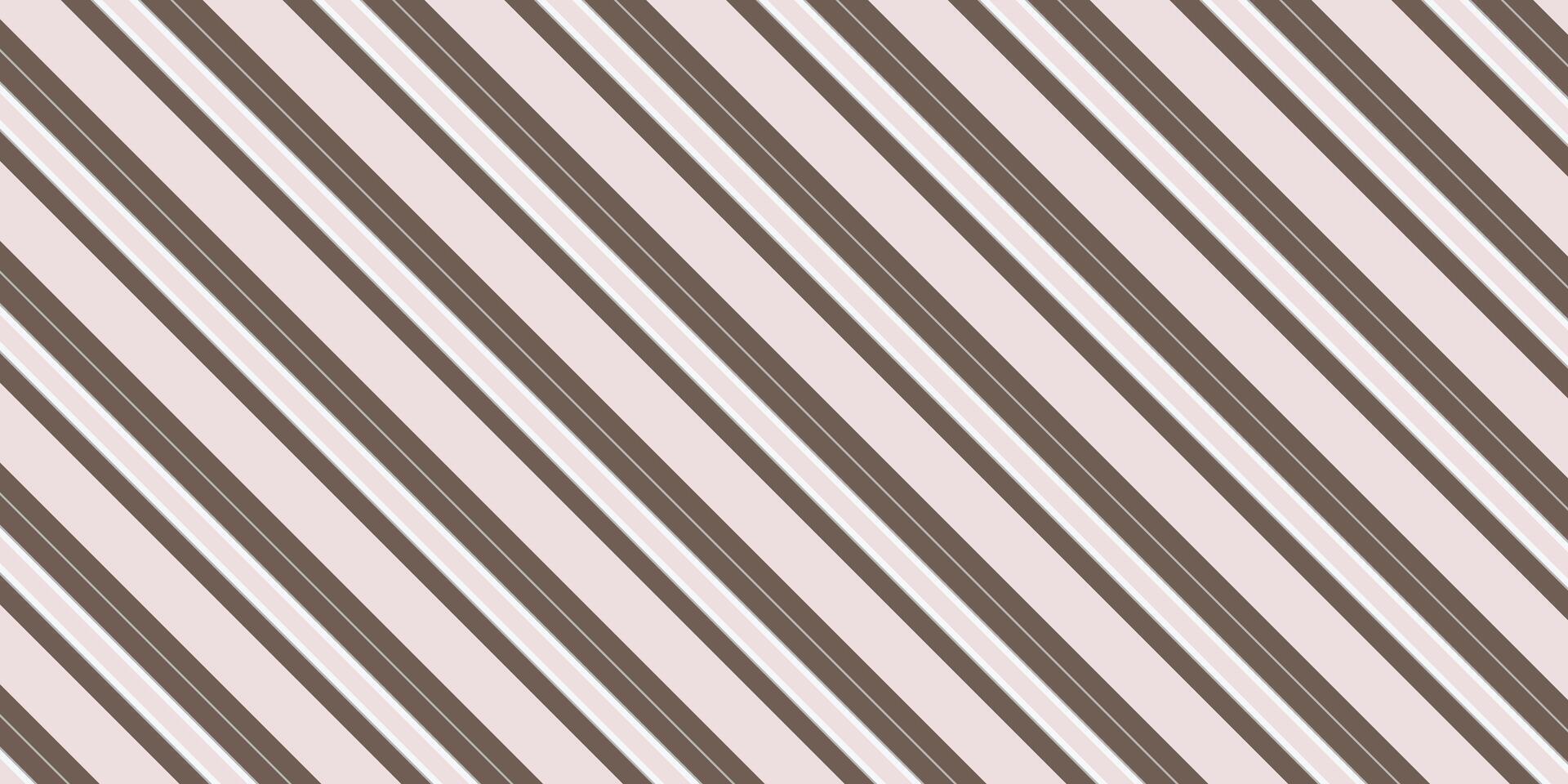 Iridescent Silver Diagonal Stripes with Warm Dark Taupe accents Background vector