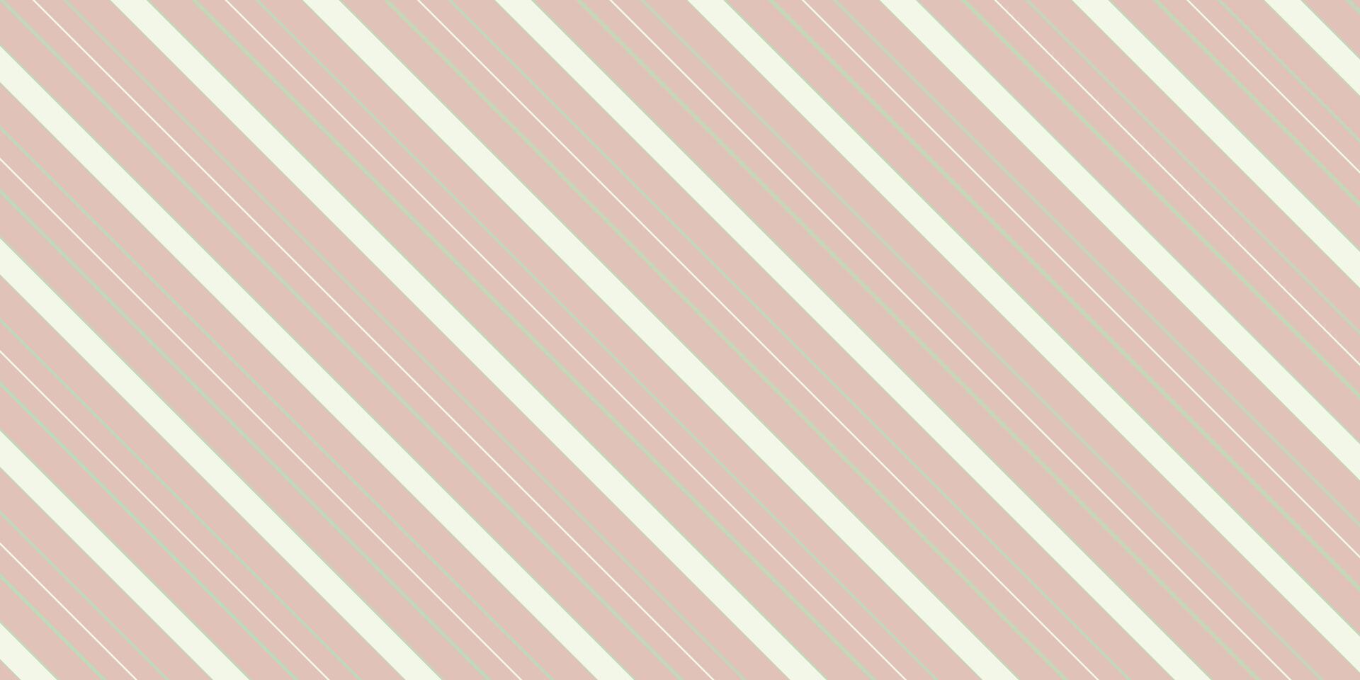 Warm Greenish Grey and Muted Pinkish Grey Diagonal Stripes Background vector