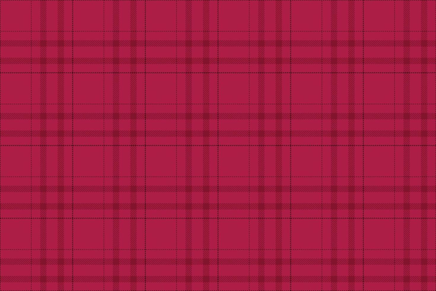 Metallic Cranberry Seamless Tartan with Cool Deep Brown accents Background vector