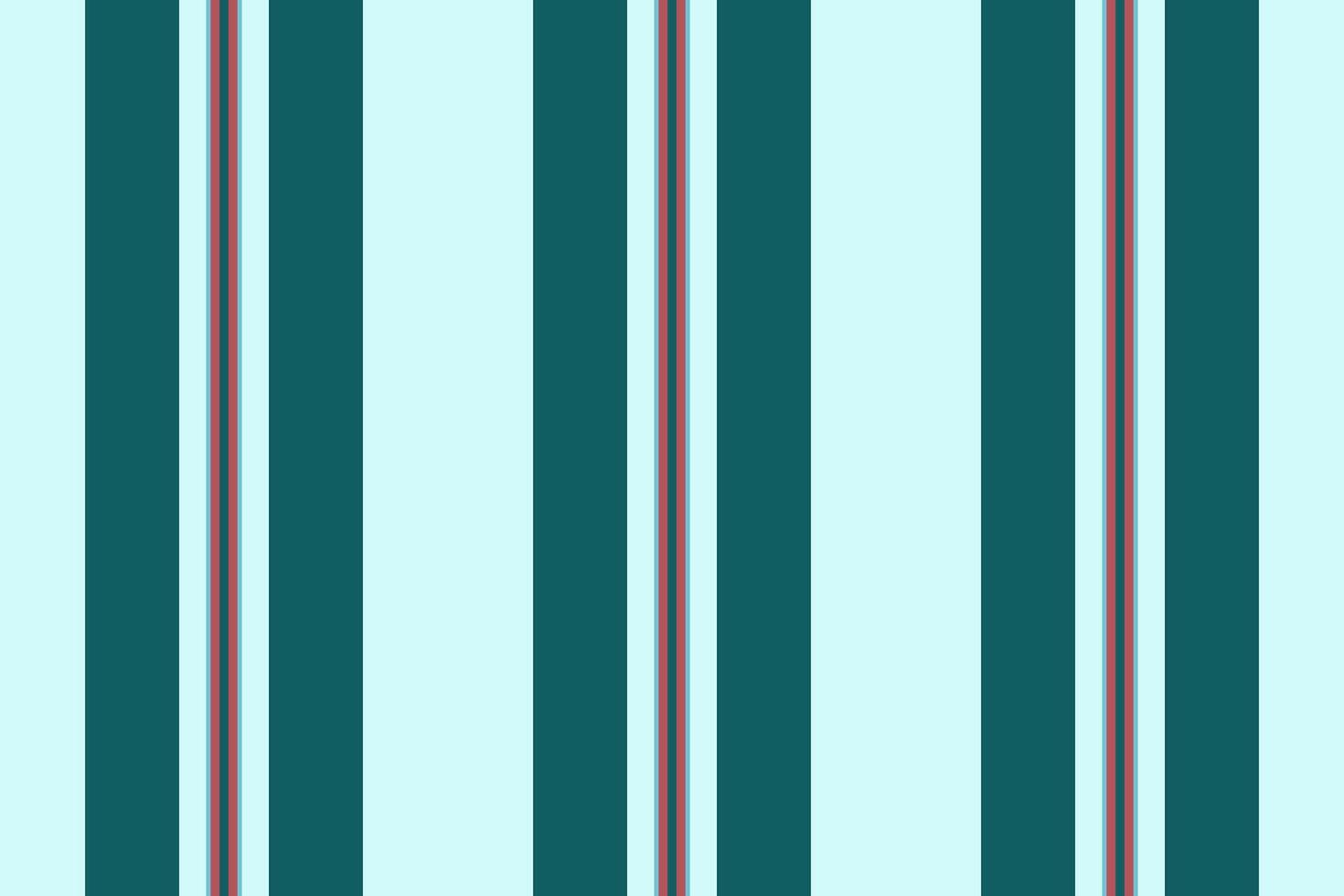 Elegant teal and pale blue vertical stripes pattern. Perfect for textile design, website backgrounds, or minimalist branding. This clean, modern design evokes a sense of calm and sophistication. vector