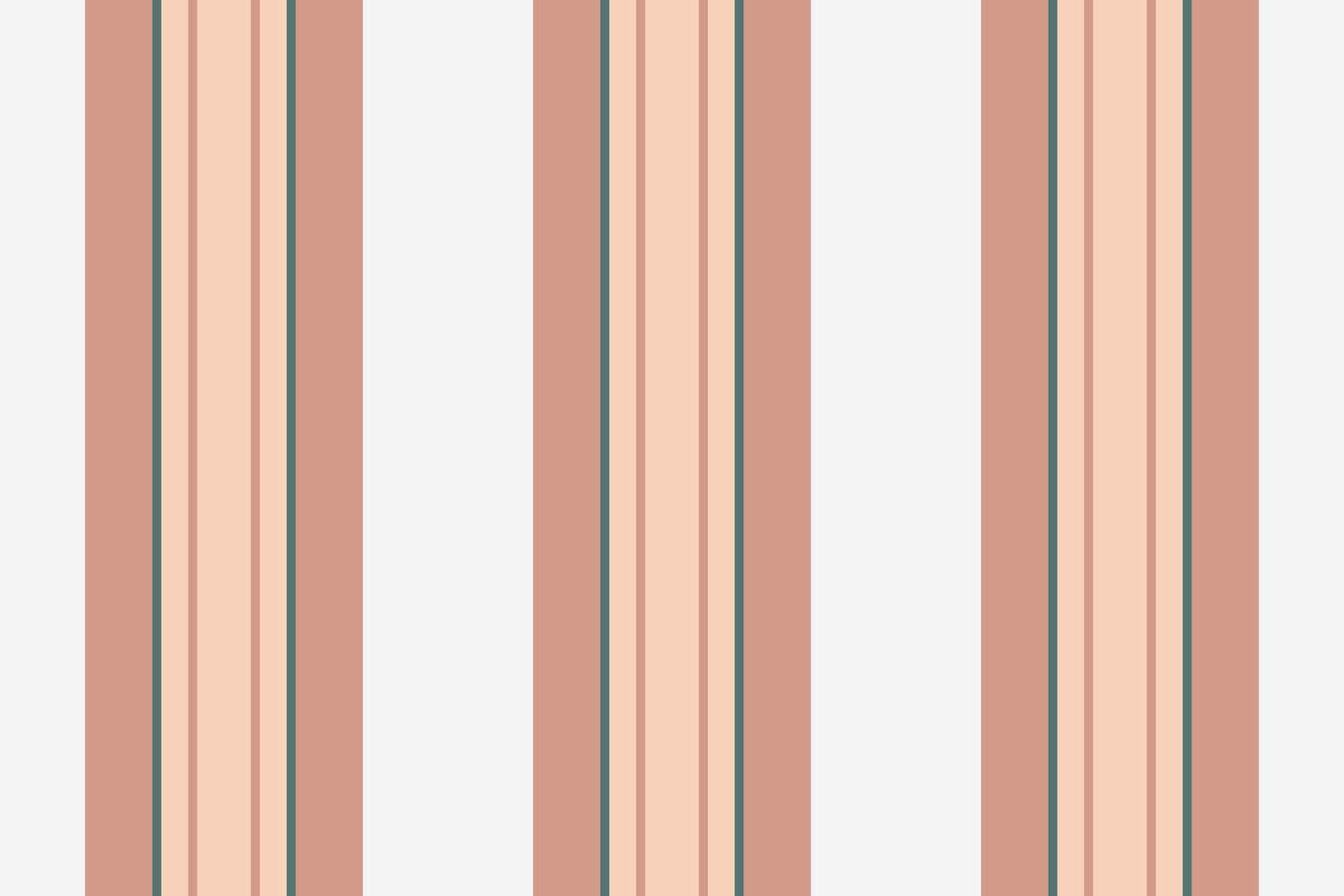 Elegant vertical stripes in soft peach, beige, and gray create a sophisticated, minimalist pattern perfect for website backgrounds, textiles, or stationery designs. vector