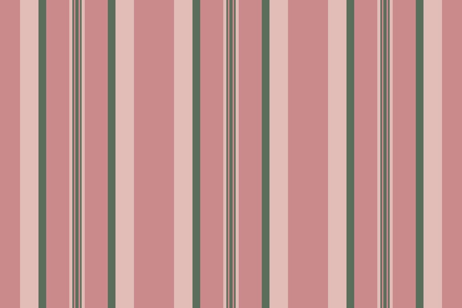 Elegant vertical stripes in dusty rose and muted green create a sophisticated and timeless pattern. vector