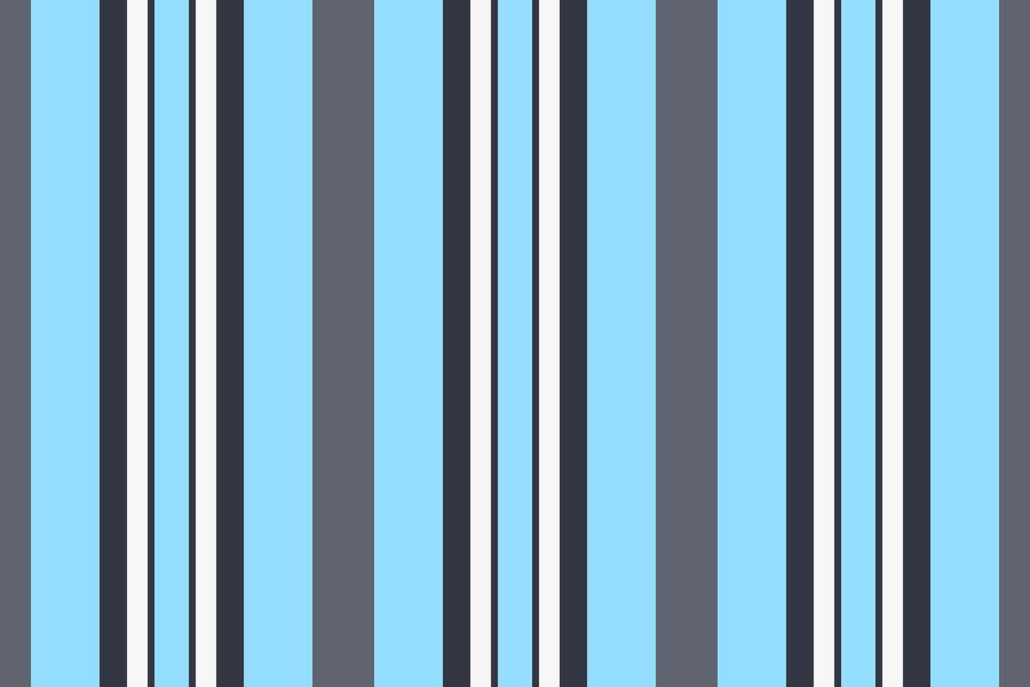 Curve pattern lines, decorate seamless background vertical. Kit texture stripe textile fabric in dark and cyan colors. vector