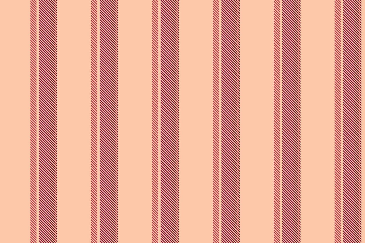 Elegant peach and burgundy vertical stripes pattern. Perfect for textile design, wallpaper, website backgrounds, or packaging. A classic, timeless design conveying sophistication and calm. vector