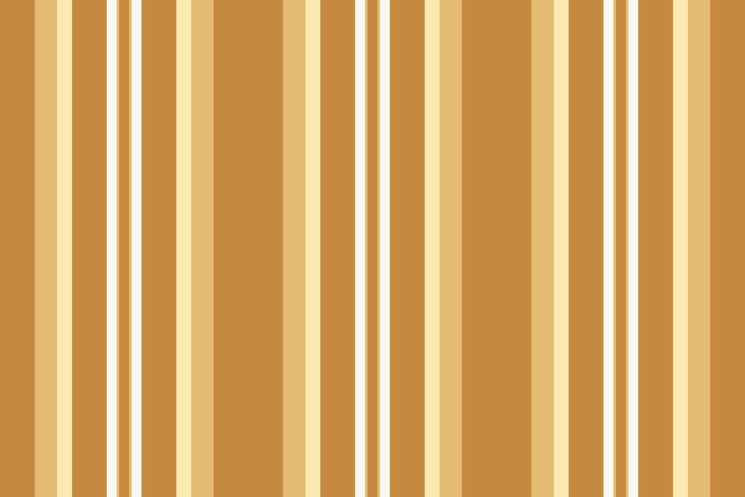 Silk stripe vertical, track background fabric lines. Decorating pattern texture seamless textile in orange and amber colors. vector