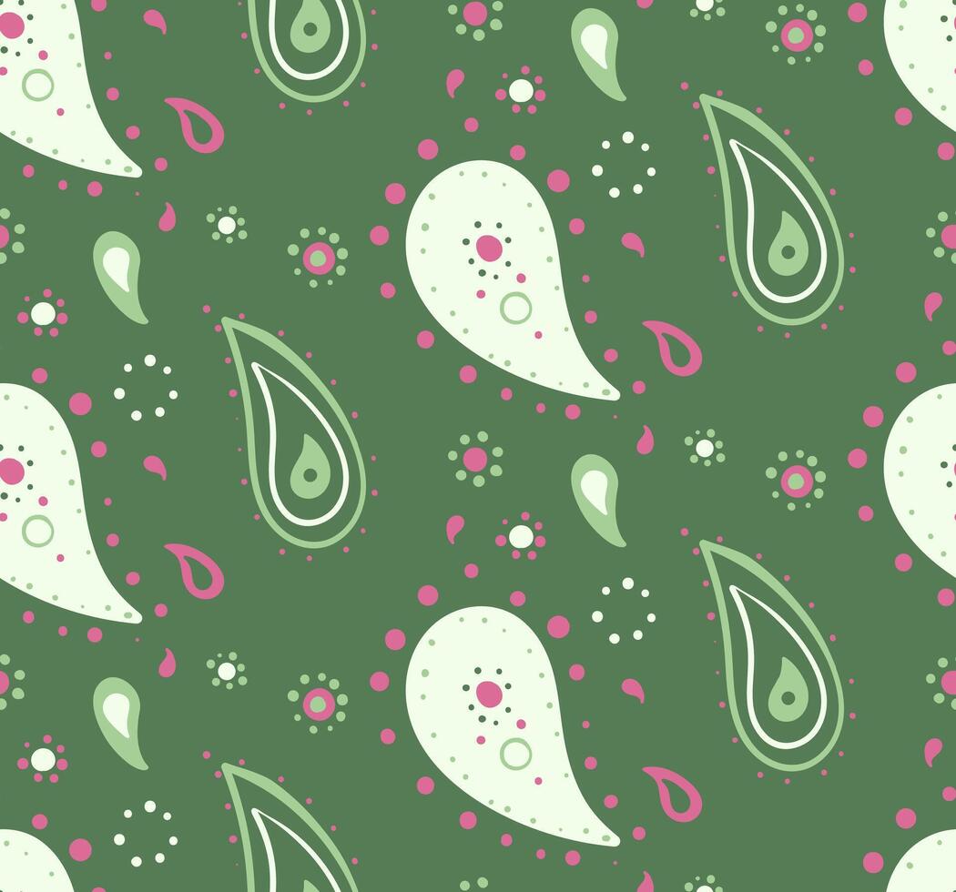 Pretty image, pattern flowery. Art tribal, oriental delicate. Draw mandala, orient endless. vector