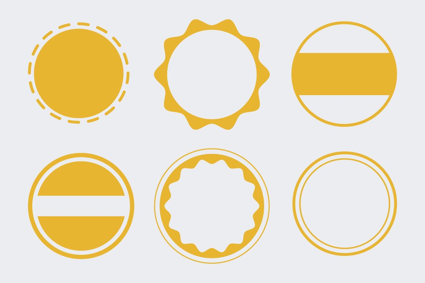 set of round labels vector