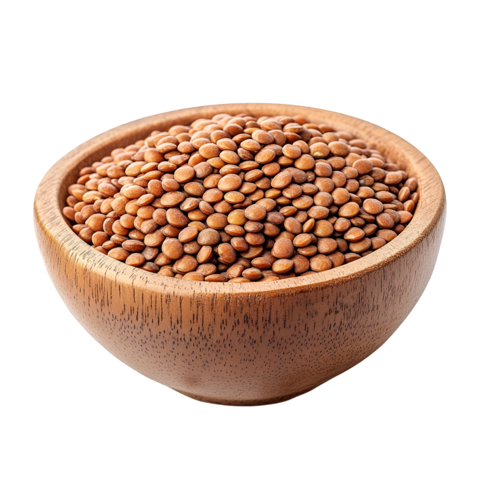 Traditional Lentil Stew With Fresh Ingredients Transparent Background png