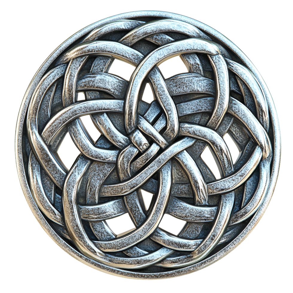 Traditional Celtic Knot Mandala Ornament Symbol Transparent Background png