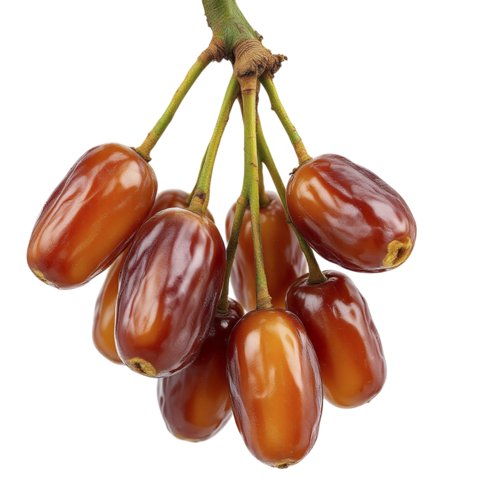 Date palm fruit on a branch png