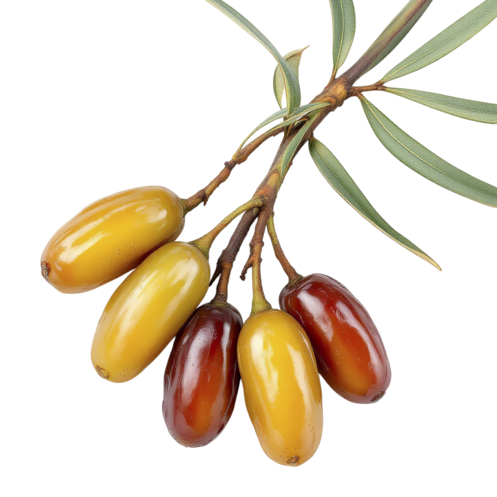 A bunch of ripe olives on a branch png