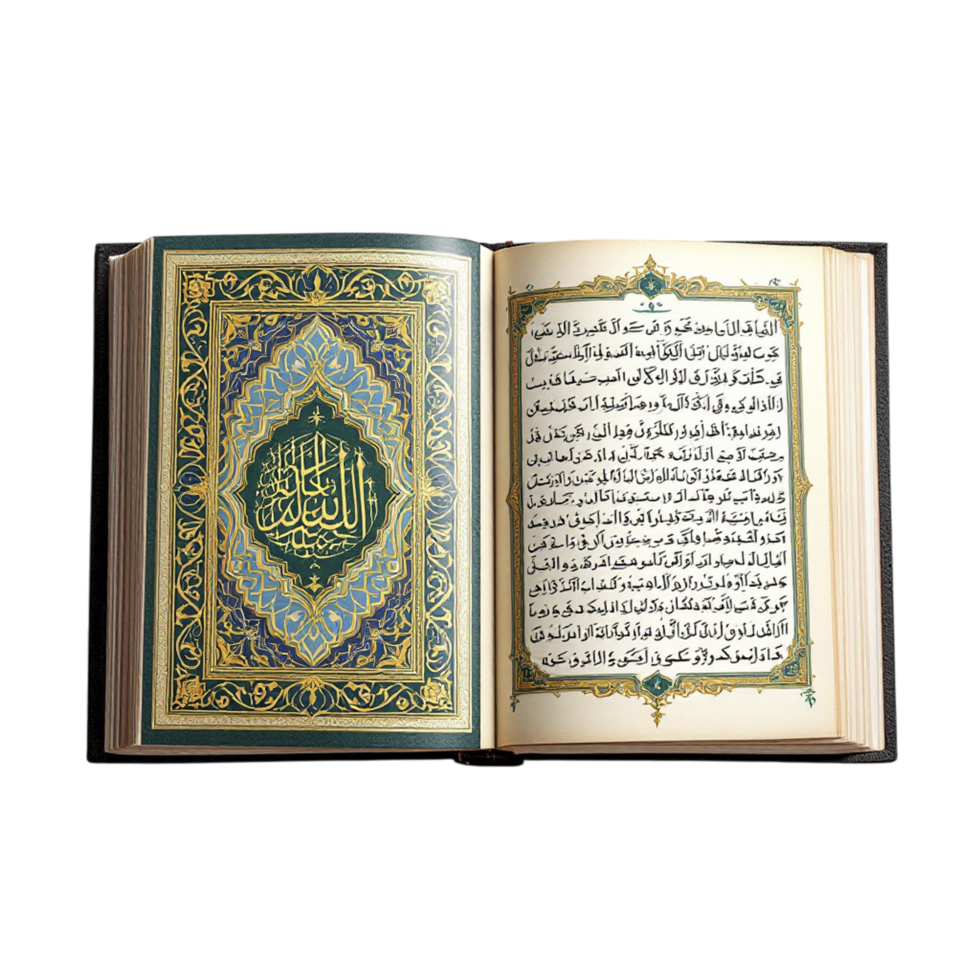 The holy book of islam - quran png