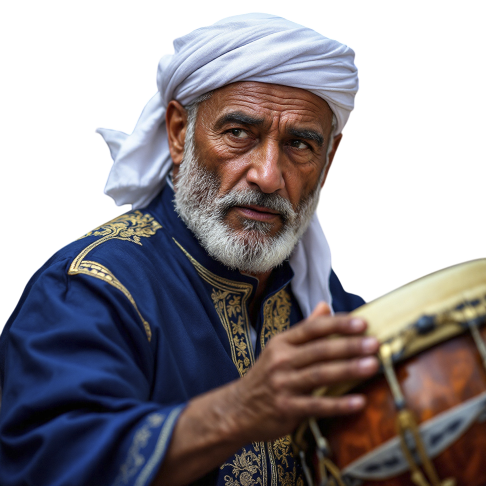 A man wearing a turban png