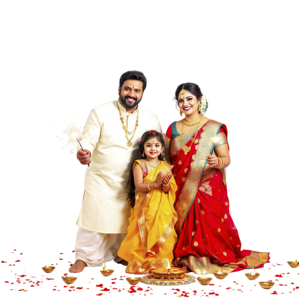 A family posing for a photo png