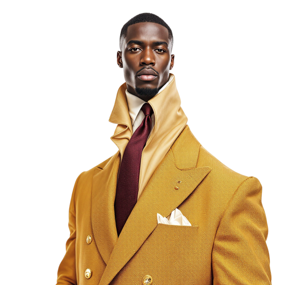 A man in a suit and tie png