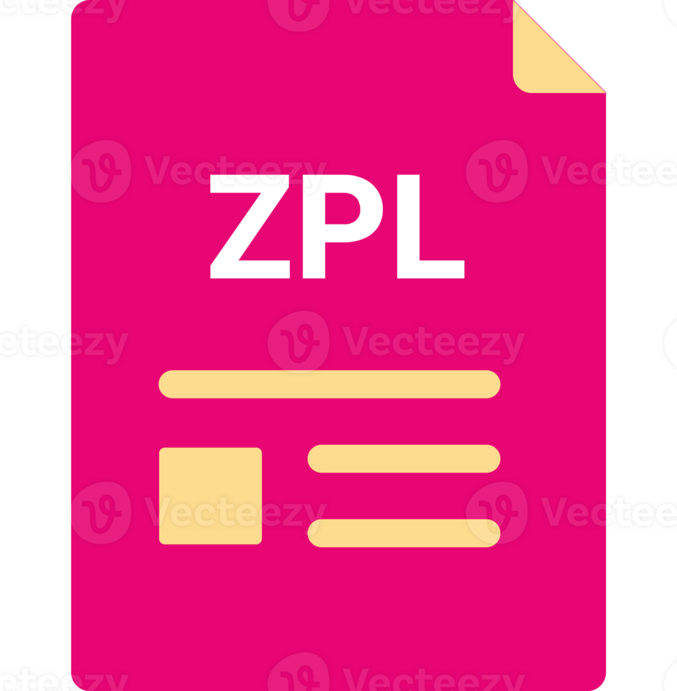Zpl File Icon With Symbols png