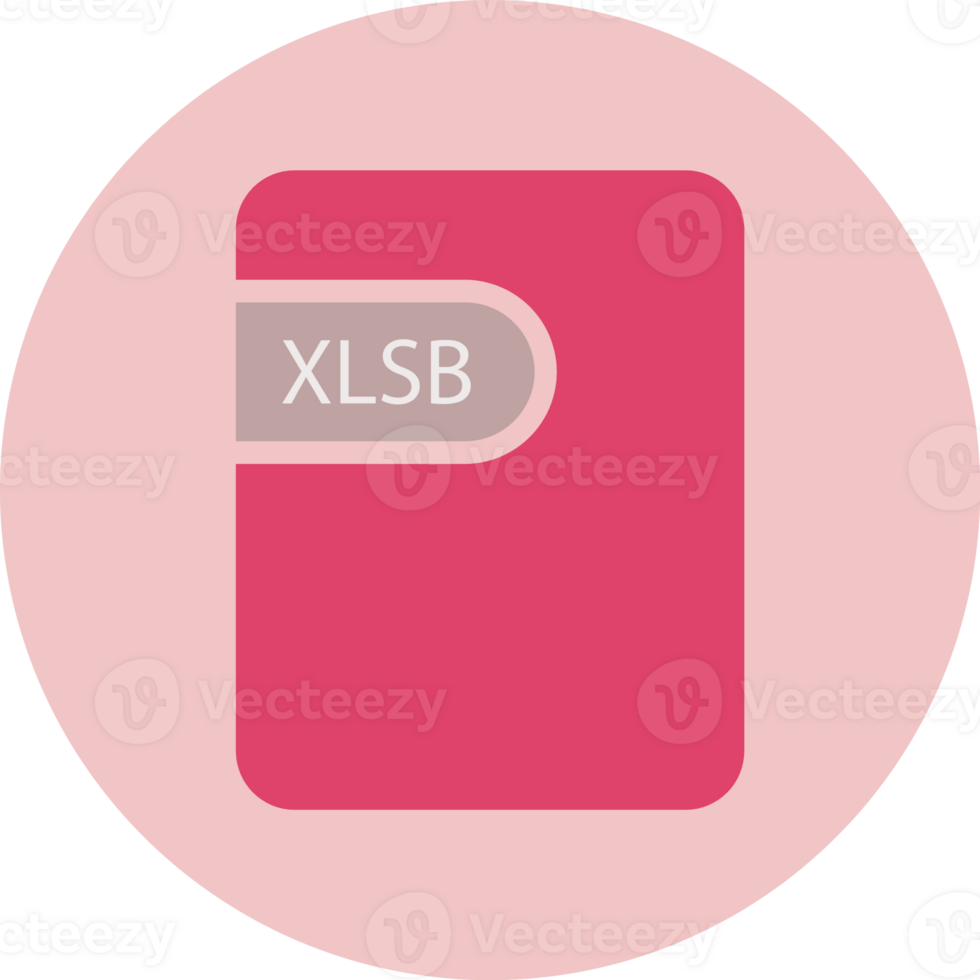 Creative Xlsb File Icon Black Shadow With Rounded Corners In Circular Shape Graphic png