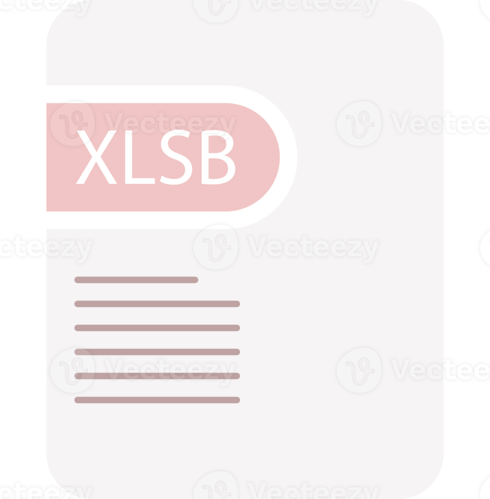 Creative Xlsb File Icon Deep And Minimal Graphic png