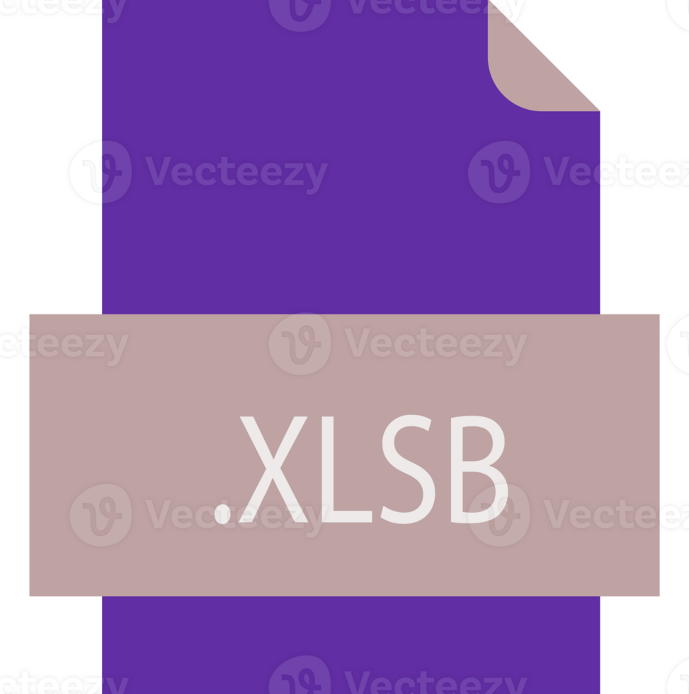 Xlsb File Icon Fill Crisp Corners With Doted Lines Illustration png