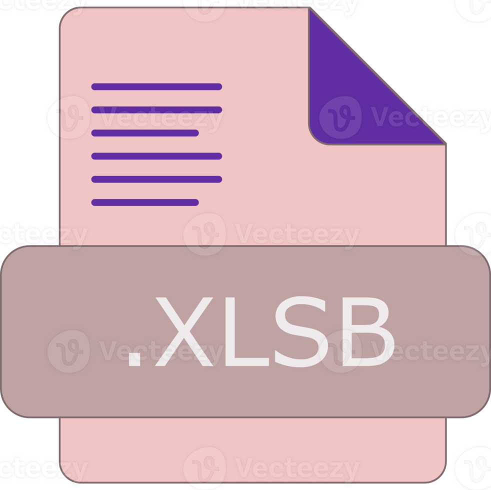 Xlsb File Extension Icon Insidse Fill With Lines Fill Illustration png