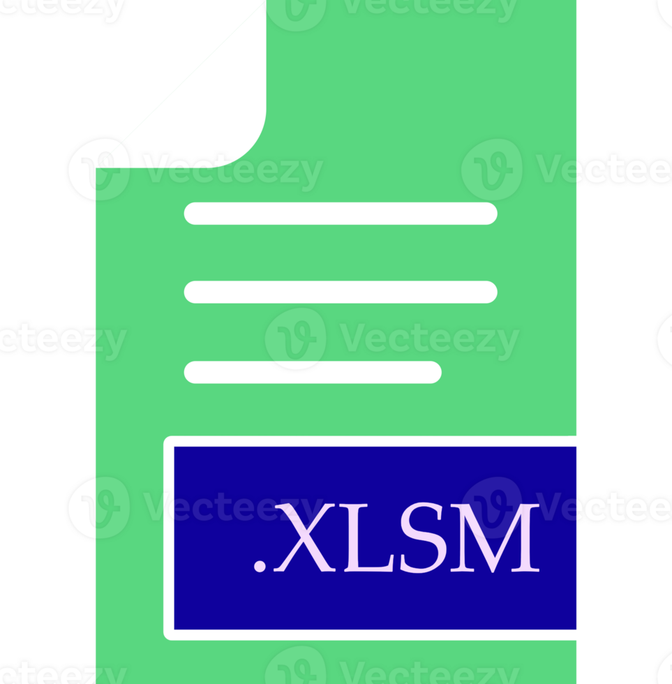 Xlsm File Format Icon Fill Inside Art png