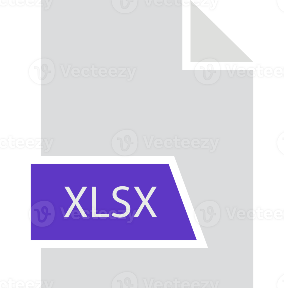 Xlsx File Format Icon Shape png