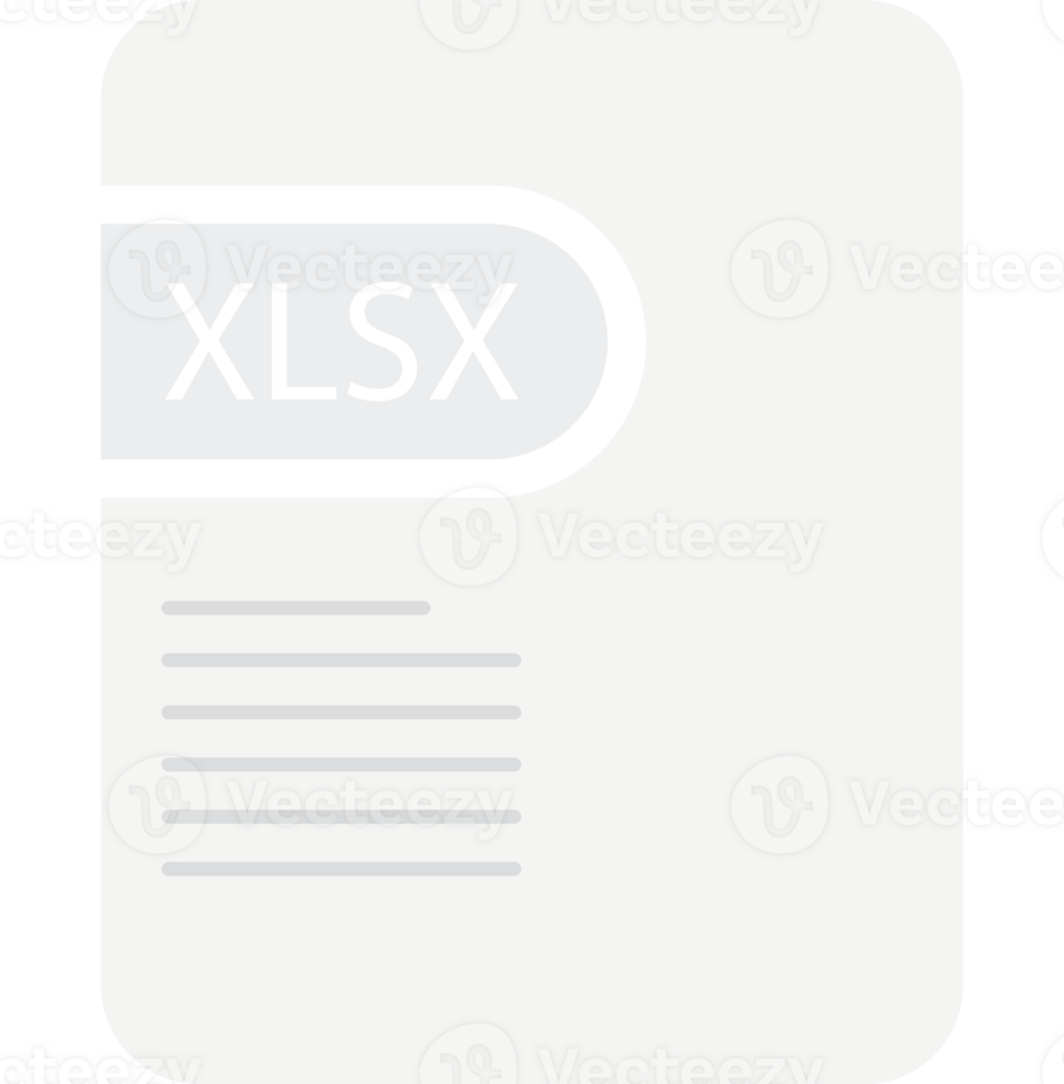 Xlsx File Icon Deep And Minimal png
