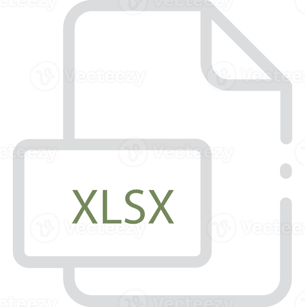 Old Brick Fill Xlsx File Icon png