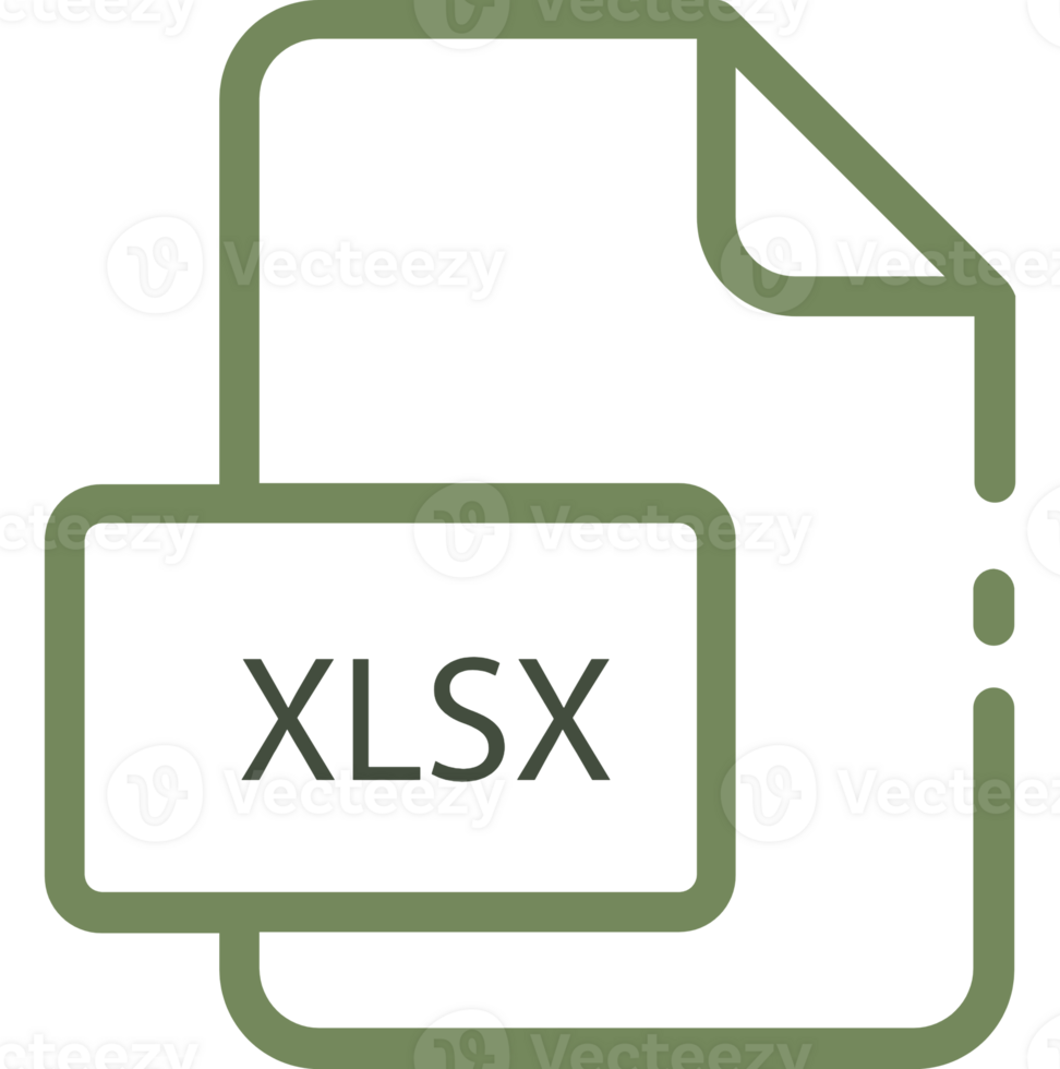 Xlsx Ip File Icon png