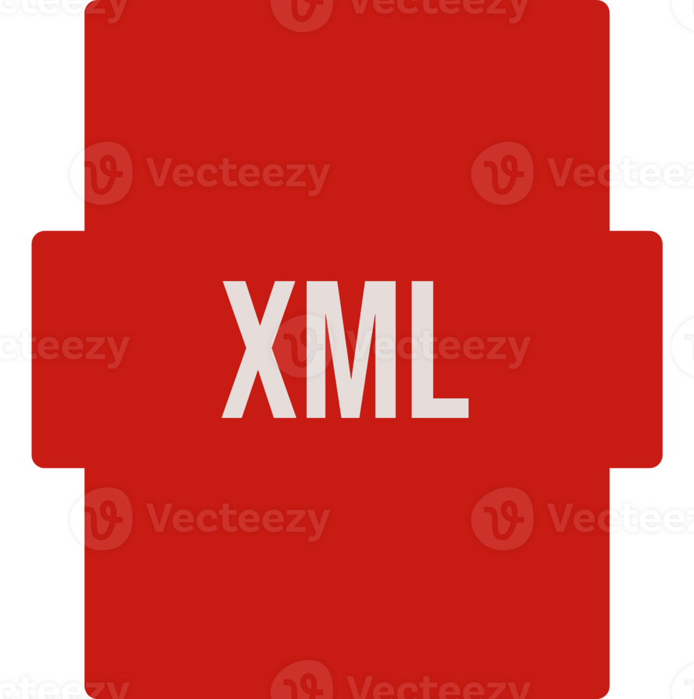 Xml Ip File Extension Icon Color Fill Outer Flat Art png