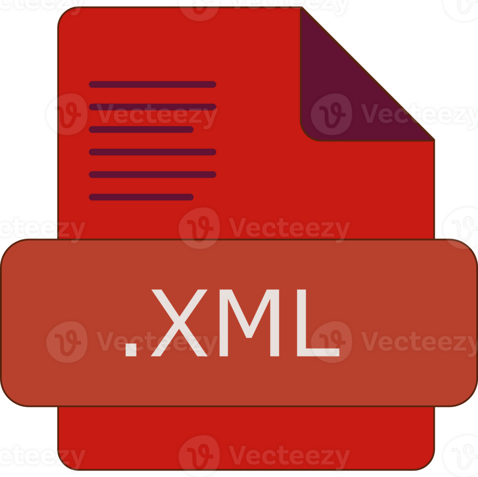 Xml File Extension Icon Insidse Fill With Lines Fill Illustration png